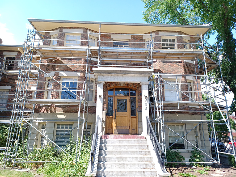 Calgary Scaffolding Project - Glenwood Manor 1