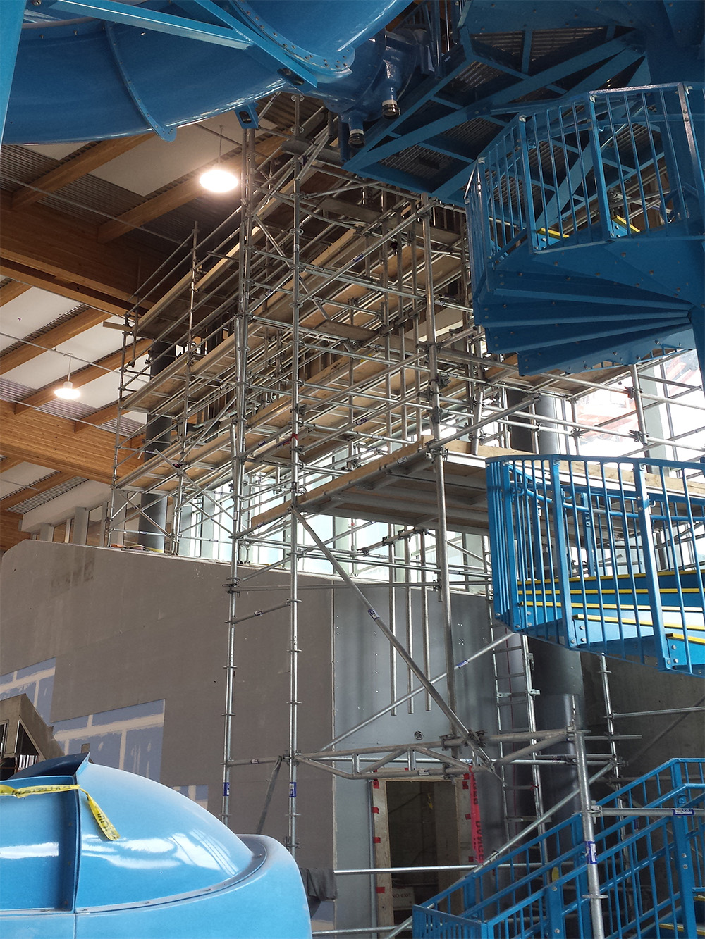 Calgary Scaffolding Project - Shane Homes YMCA at Rocky Ridge Commercial Scaffold​ 2