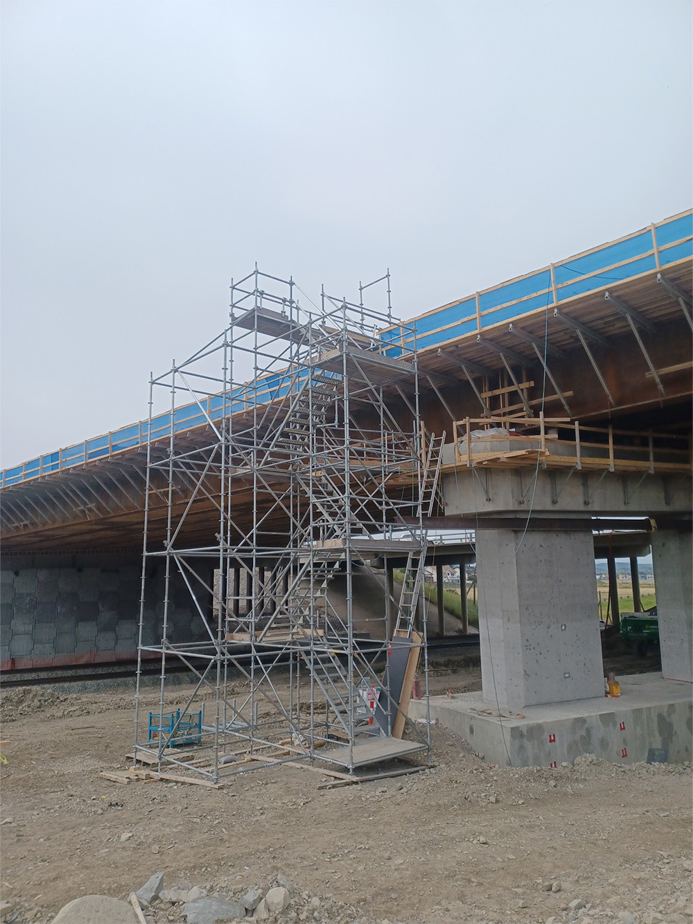 Cochrane Scaffolding Project - 22x Interchange Infrastructure Scaffold